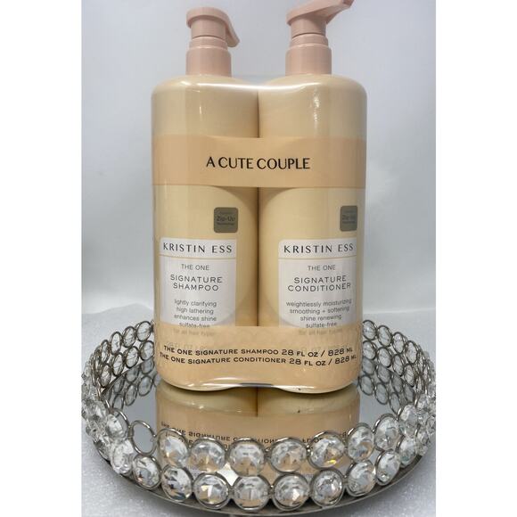 Kristin Ess The One Signature Shampoo & Conditioner Liter Set 28 fl. oz. Each - Picture 1 of 5